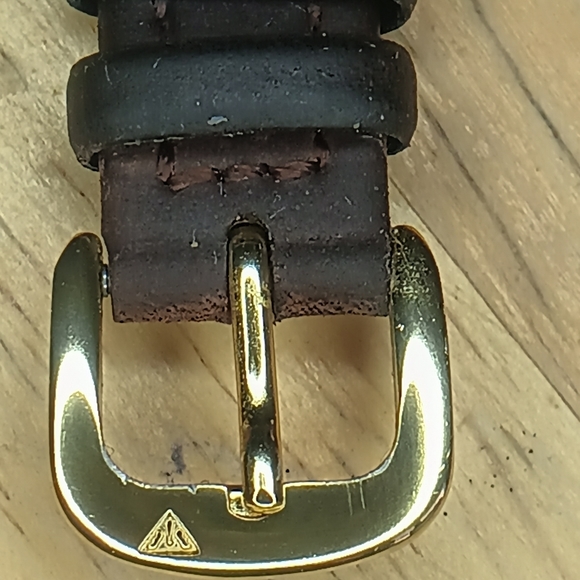 XVery early Roscani Paris watch 25mm SS case, white face 23K Gold plated details - Picture 13 of 14